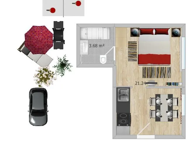 Raich 아파트 프루츠